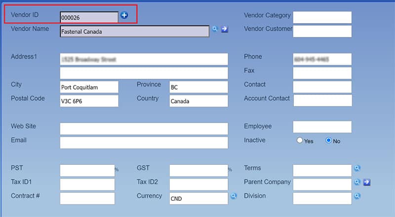 Lookup Field Example - 1st Slide