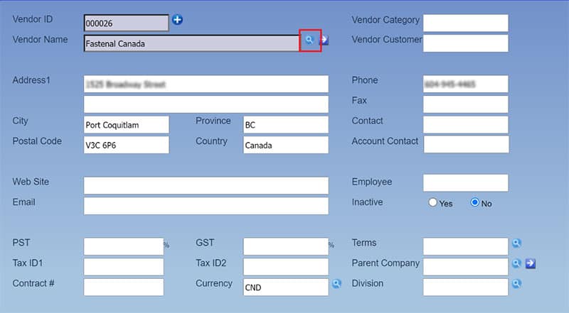 Lookup Field Example - 2nd Slide